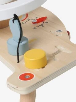 Tablette Volant De Voiture En Bois FSC® Beige - Vertbaudet -Produits Pour Bébé tablette volant de voiture en bois fsc 5