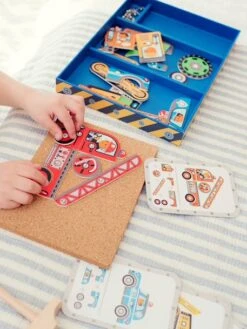 Tap Tap Véhicules DJECO Blanc - Djeco -Produits Pour Bébé tap tap vehicules djeco 3