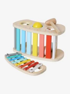 Tap Tap Xylophone 2 En 1 En Bois FSC® Multicolore - Vertbaudet -Produits Pour Bébé tap tap xylophone 2 en 1 en bois fsc 2