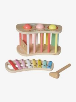 Tap Tap Xylophone 2 En 1 En Bois FSC® Multicolore - Vertbaudet -Produits Pour Bébé tap tap xylophone 2 en 1 en bois fsc 5