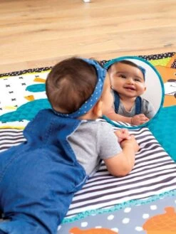 Tapis De Jeu Multi Activités Sensoriel Géant Infantino Vert - Infantino -Produits Pour Bébé tapis de jeu multi activites sensoriel geant infantino 2