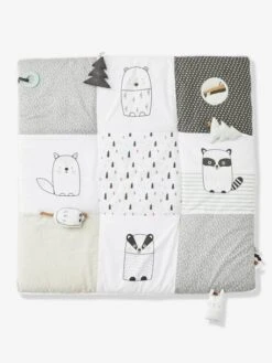 Tapis D'éveil BLACK&PLAY Blanc - Vertbaudet -Produits Pour Bébé tapis deveil blackplay 2