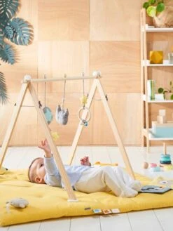 Tapis D'éveil En Lange Sans Arche Tropik Moutarde - Vertbaudet -Produits Pour Bébé tapis deveil en lange sans arche tropik 2