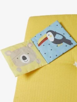 Tapis D'éveil En Lange Sans Arche Tropik Moutarde - Vertbaudet -Produits Pour Bébé tapis deveil en lange sans arche tropik 4