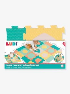 Tapis Géométrique Touch LUDI Multicolore - Ludi -Produits Pour Bébé tapis geometrique touch ludi 2