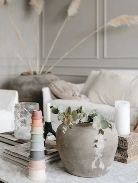 Tour à Empiler - MUSHIE Rose - Mushie 6 Tour à Empiler - MUSHIE Rose - Mushie – Image 4