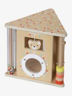 Triangle D'activités Musicales En Bois FSC® Beige - Vertbaudet -Produits Pour Bébé triangle dactivites musicales en bois fsc 2