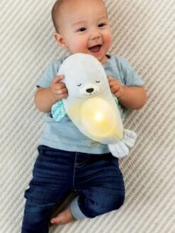 Veilleuse Bébé Otarie Douce Nuit 3 En 1 - INFANTINO Gris - Infantino -Produits Pour Bébé veilleuse bebe otarie douce nuit 3 en 1 infantino 2