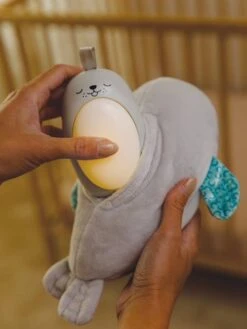 Veilleuse Bébé Otarie Douce Nuit 3 En 1 - INFANTINO Gris - Infantino -Produits Pour Bébé veilleuse bebe otarie douce nuit 3 en 1 infantino 3