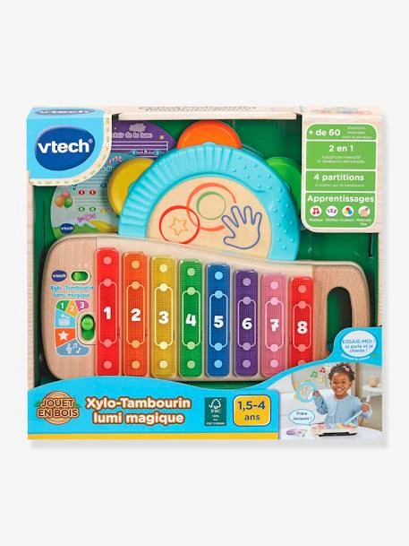 Xylo-tambourin Lumi Magique - VTECH Multicolore - Toutes Les Marques 4 Xylo-tambourin Lumi Magique - VTECH Multicolore - Toutes Les Marques – Image 2