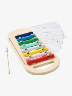Xylophone Avec Partitions En Bois FSC® Multicolore - Vertbaudet -Produits Pour Bébé xylophone avec partitions en bois fsc 4